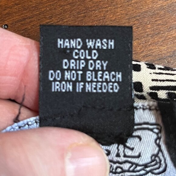 Angie Boho V Neck Peasant Floral Print Kimono Dress 2X Cover Up Navy Multicolor - Picture 7 of 7